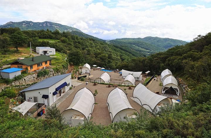 합천 머물당 글램핑 사진