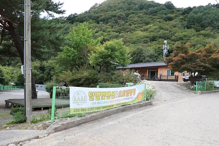 정선 달별빛 캠핑장 사진