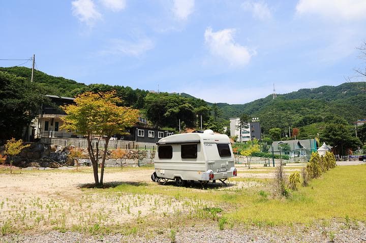 개명연수원 캠핑장 사진