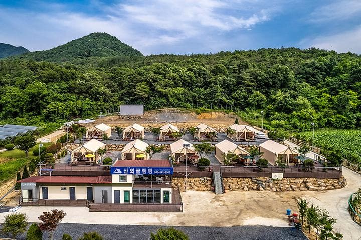 산외 글램핑 사진