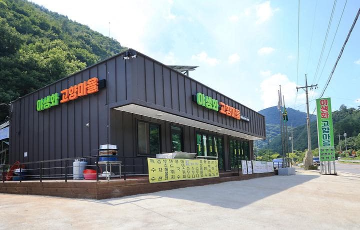 600마지기 가는길 야영장 사진