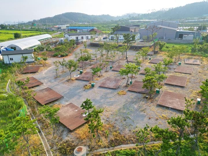 석병관광농원 야영장 사진