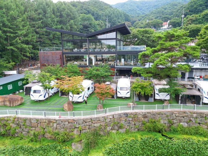 80포레스트카라반캠프 사진