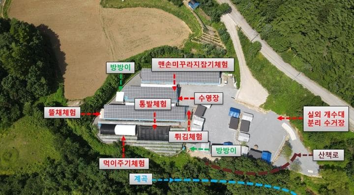 미꾸라지 캠핑장 사진
