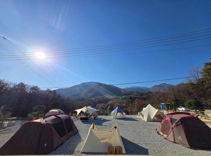 문경호암오토캠핑장 사진