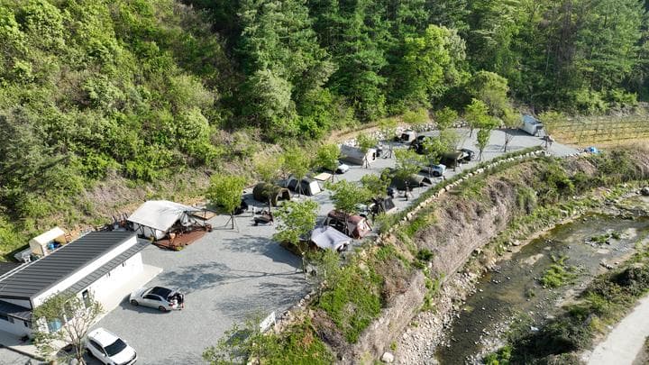 수안보 동그라미 캠핑장 사진