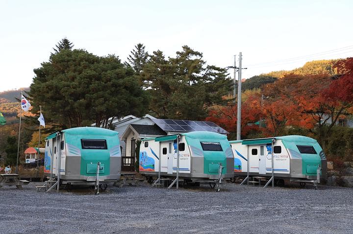 청옥산깨비마을 야영장 사진