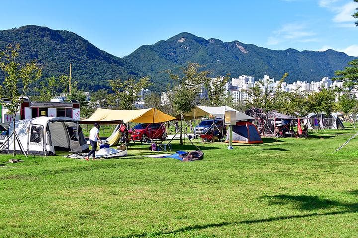 황산문화체육공원 국민여가캠핑장 사진