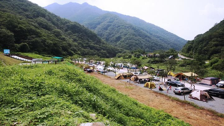 횡성군 병지방 오토캠핑장 사진