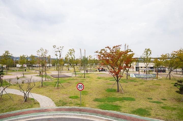 수도권매립지 캠핑장 사진