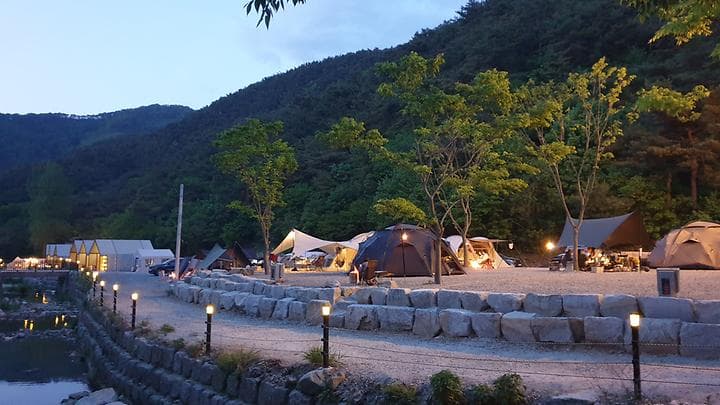 일곱식구 캠핑장 사진